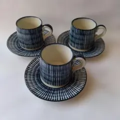 陶器 カップ＆ソーサー 利山窯