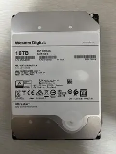 動作確認済] WD 18TB DC HC550 エンタープライズHDD ① - メルカリ