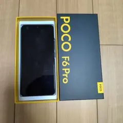 POCO F6 Pro 本体 12GB 256GB 【ジャンク】新品ケース付
