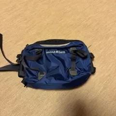 モンベル「トレールランバーパック 4」ブルー