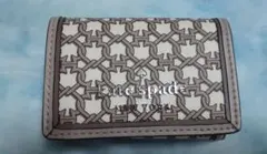新品未使用 kate spade 折りたたみ財布