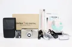 CONTAX TVS DIGITAL/シルバー/完動品/非純正電池/充電アダプタ CONTAX TVS DIGITAL/シルバー/完動品/非純正電池/充電アダプタ - メルカリ