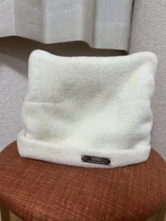 SETIROM 猫耳 ファー ニット帽 ホワイト