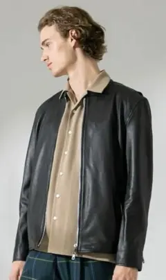 UNITED TOKYO レザージャケット シングル 羊革 黒