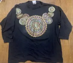 HUMAN WEAR 装飾 長袖カットソー 七分袖 ダヴィンチ ウィトルウィウス
