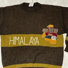 90s NEWFAST C＆A ヒマラヤ 登山 ニット セーター オールド