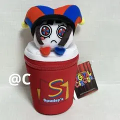 アメイジング デジタル サーカス　ポムニ　ぬいぐるみポーチ ファーストフード