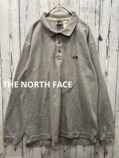 ♠️ THE NORTH FACE ノースフェイス　長袖ポロシャツ　サイズM