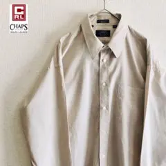 CHAPS RALPH LAUREN 長袖シャツ XL メンズ 古着
