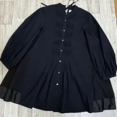 美品】 sono ソーノ フリル ピンタック ボリュームスリーブ ブラウス 