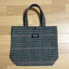 カルディ KALDI ウィンターバッグ 2022 ギンガムチェック バッグのみ