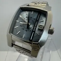 『実働』DIESELディーゼル メンズ腕時計 クォーツ スクエア