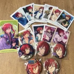 あんスタ　逆先夏目　缶バッジ　ぱしゃっつ　パシャこれ　アルカナカード