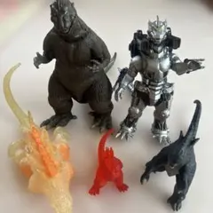 ゴジラセット　5体