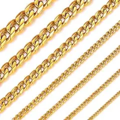 サージカルステンレス◇喜平チェーンネックレス◇3.0mm幅