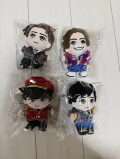 嵐 ぬいぐるみ 大野智 櫻井翔 相葉雅紀 二宮和也 4体セット ちびぬい