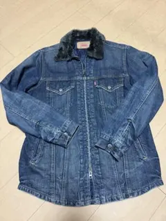 Levi's リーバイス　デニムジャケット ファー付き　Lサイズ