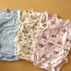 ユニクロ　ボディースーツ　60cm まとめ売り　ミッフィー こぐま ピンク