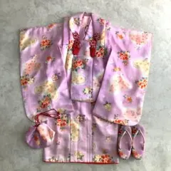 七五三 着物セット 黄色 花柄 3歳用 - メルカリ