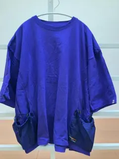【美品】coen Parknik 半袖Tシャツ パープル XLのサムネイル