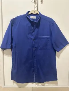 格安☆Calvin Klein 半袖シャツ 青