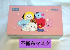 【27枚】BT21 不織布マスク　個包装　ホワイトのサムネイル