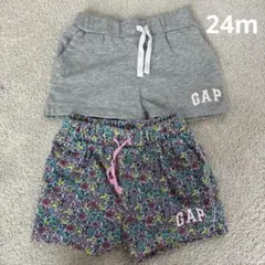 GAP ショートパンツ2点セット 2才(70〜80)