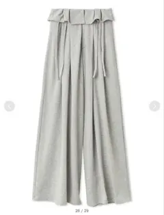 ウエストデザインボリュームワイドパンツSWFP261233