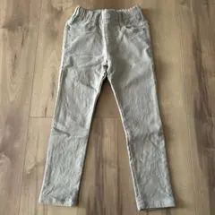 BREEZE ブリーズ　ストレッチ素材 ベージュ　長ズボン　裏起毛　110