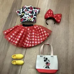 ミニーマウス衣装セット　リカちゃん　ディズニー　ミニー　ミッキー