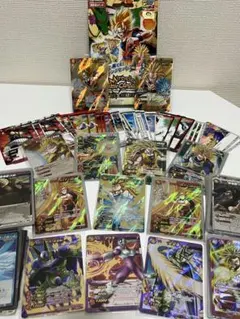 ミラバト　カードセット(DB、ワンピース、トリコ、H×H、ナルト)おまけ付きのサムネイル