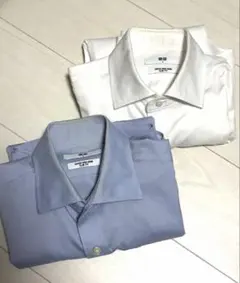 スーパーノンアイロンシャツ　2枚セット