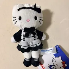 ハローキティ ぬいぐるみ マスコット メイド服 - メルカリ