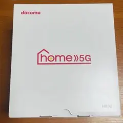 【新品未使用】ドコモ docomo HOME 5G ホームルーター HR02