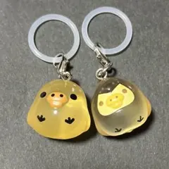リラックマ めじるしアクセサリー キイロイトリ　2種　きょうりゅう着ぐるみ