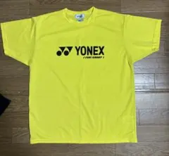 YONEX 笠岡商業 Tシャツ イエロー Mサイズのサムネイル