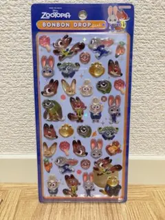 【正規品】ボンボンドロップシール　ズートピア　通常サイズ
