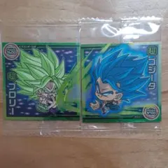【未開封】ドラゴンボール超　シールウエハース　ブロリー　ゴジータ