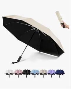✨新品✨折りたたみ傘 UVカット ワンタッチ自動開閉