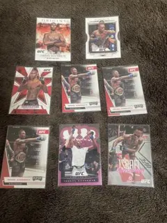 【レア】 UFC カード ピンク　アデサンヤ　8枚セット