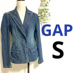 GAP デニムテーラードジャケット　S