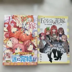 五等分の花嫁 14巻特装版　ミニイラスト集