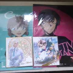 名探偵コナン 色紙 クリアファイル