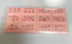 サンリオ　ちょこぶろっくしーる　マイメロディ