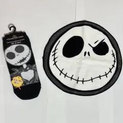 ナイトメアビフォアクリスマス　靴下　ハンカチ　セット