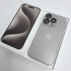 iPhone15 Pro 128GB SIMフリー ナチュラルチタニウム - メルカリ