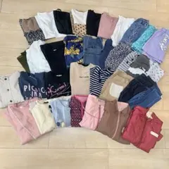 子供服 まとめ売り 34点セット 女の子　110-130cm 春夏秋冬混合