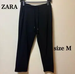 ZARA ザラ パンツ 黒 ブラック M L スラックス ルームウェア