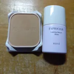 ESPRIQUE パウダーファンデーション ＆ 化粧下地セットのサムネイル