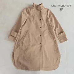 ロートレアモン LAUTREAMONT スタンドカラーコート 38 ライナー付のサムネイル